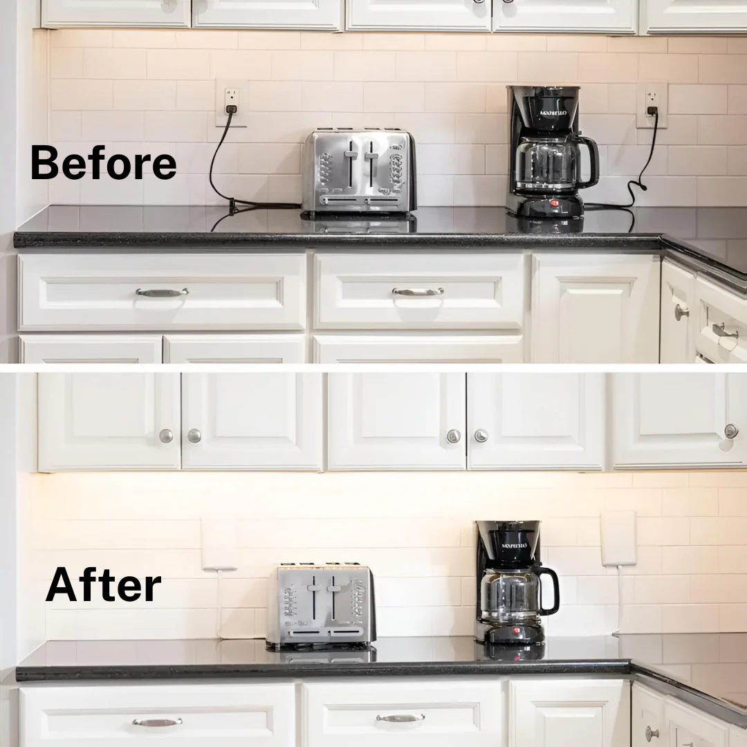 sleekify™ Flat-Face Outlet Extender