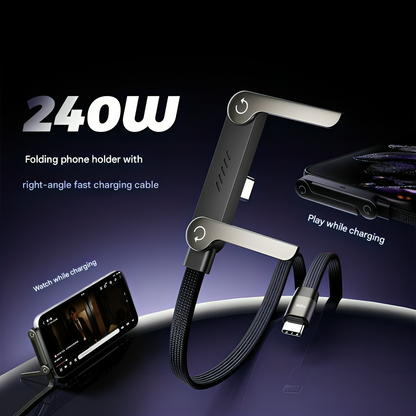 sleekify™ Invisible Holder Charger Cable with Stand