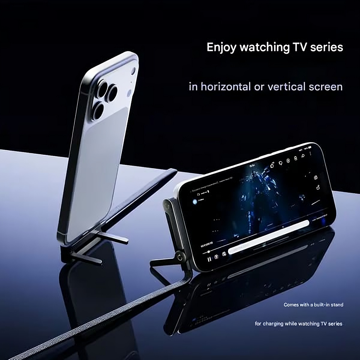 sleekify™ Invisible Holder Charger Cable with Stand